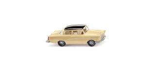 Wiking 8039 - H0 - Opel Rekord P1 - beige/schwarz